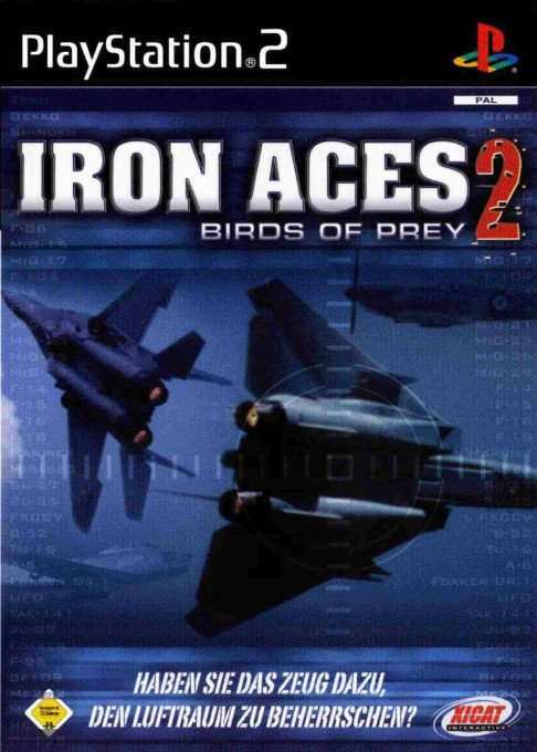 Iron Aces 2 - Birds Of Prey — box-2D (DE)