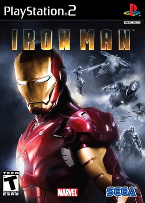 Iron Man - The Official Videogame box art