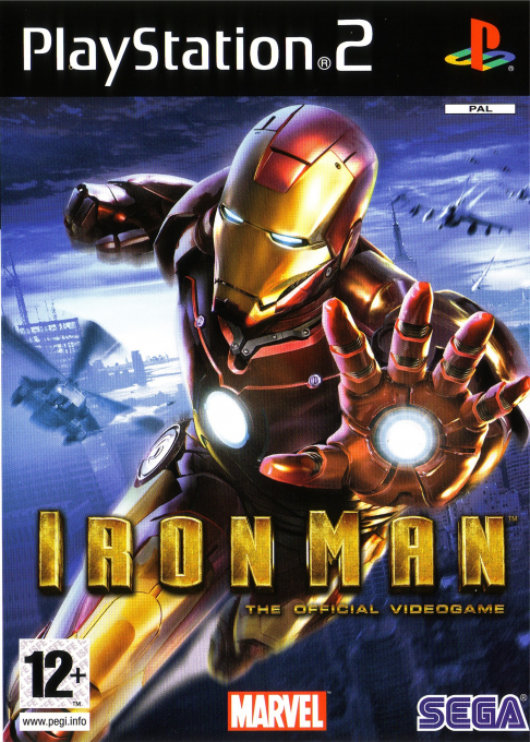 Iron Man - The Official Videogame — box-2D (EU)