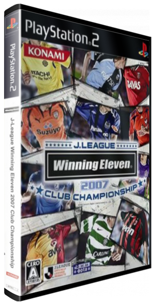 J. League Winning Eleven 2007 - Club Championship — box-3D (JP)