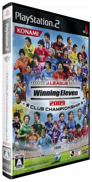 J. League Winning Eleven 2009 - Club Championship — box-3D (JP)