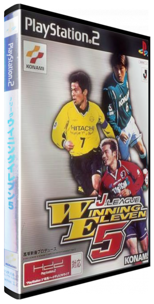 J. League Winning Eleven 5 — box-3D (JP)