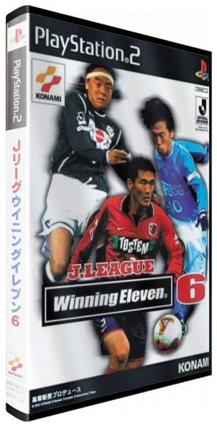 J. League Winning Eleven 6 — box-3D (JP)