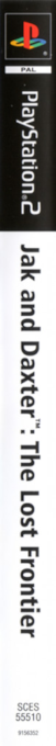 Jak And Daxter - The Lost Frontier — box-2D-side (DE)