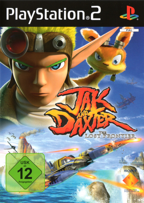 Jak And Daxter - The Lost Frontier — box-2D (DE)