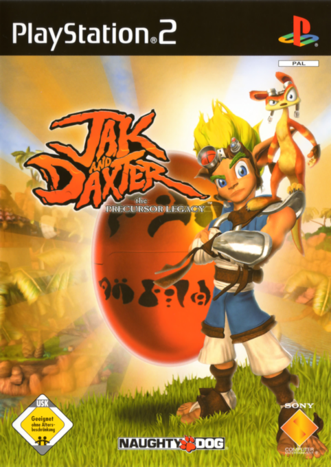 Jak And Daxter - The Precursor Legacy — box-2D (DE)