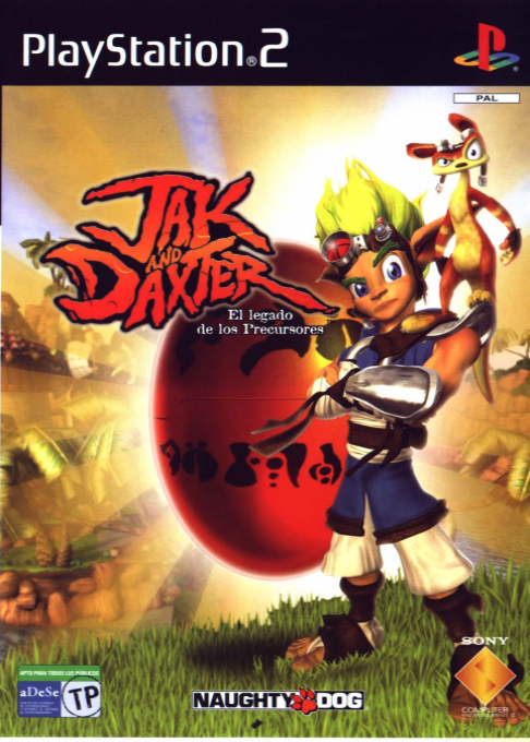 Jak And Daxter - The Precursor Legacy — box-2D (SP)