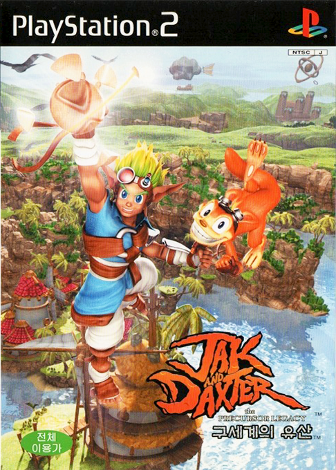 Jak And Daxter - The Precursor Legacy — box-2D (KR)