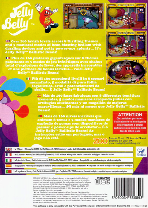 Jelly Belly - Ballistic Beans — box-2D-back (EU)