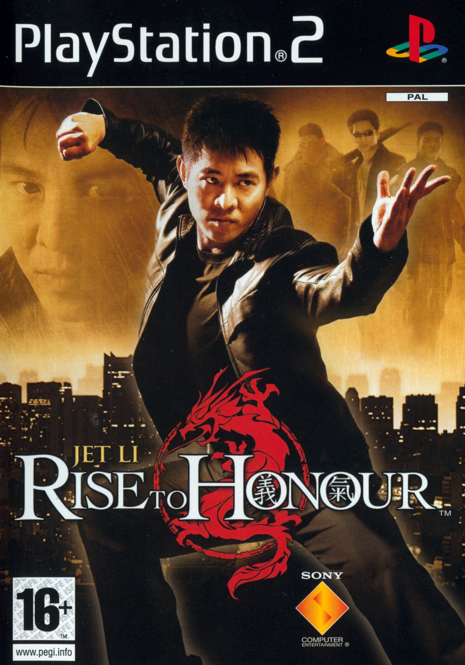 Jet Li - Rise to Honour — box-2D (EU)