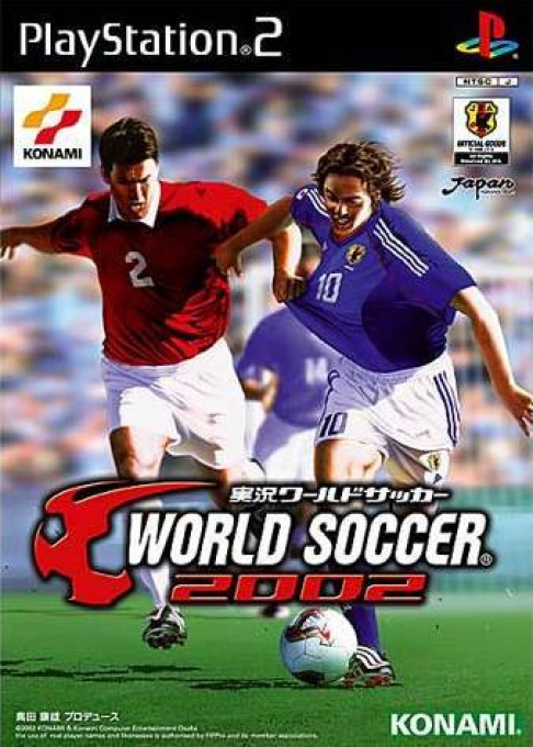 Jikkyou World Soccer 2002 box art