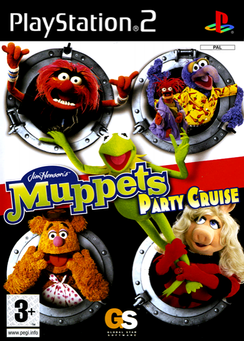 Jim Henson's Muppets Party Cruise — box-2D (EU)