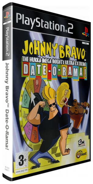 Johnny Bravo In The Hukka-mega-mighty-ultra-extreme Date-o-rama! — box-3D (EU)