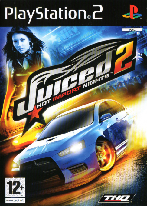 Juiced 2 - Hot Import Nights — box-2D (RU)