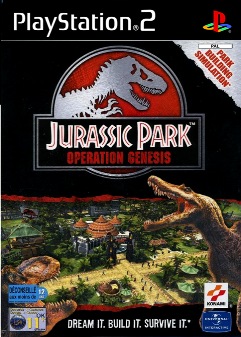 Jurassic Park - Operation Genesis — box-2D (FR)