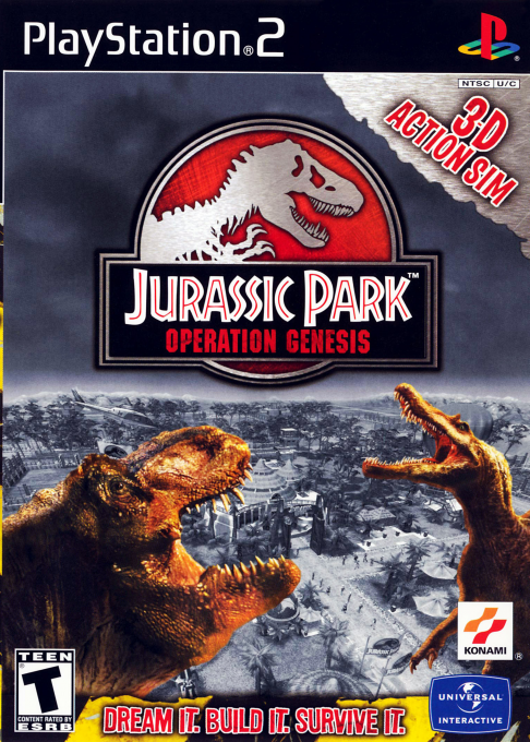 Jurassic Park - Operation Genesis box art