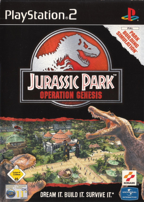 Jurassic Park - Operation Genesis — box-2D (EU)