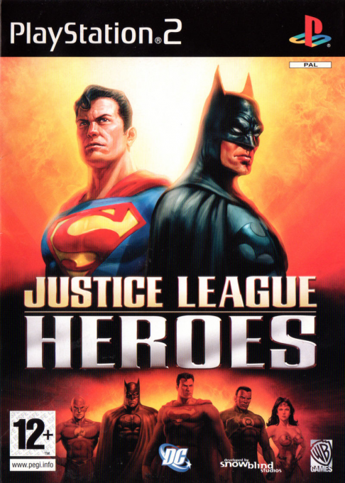 Justice League Heroes — box-2D (EU)