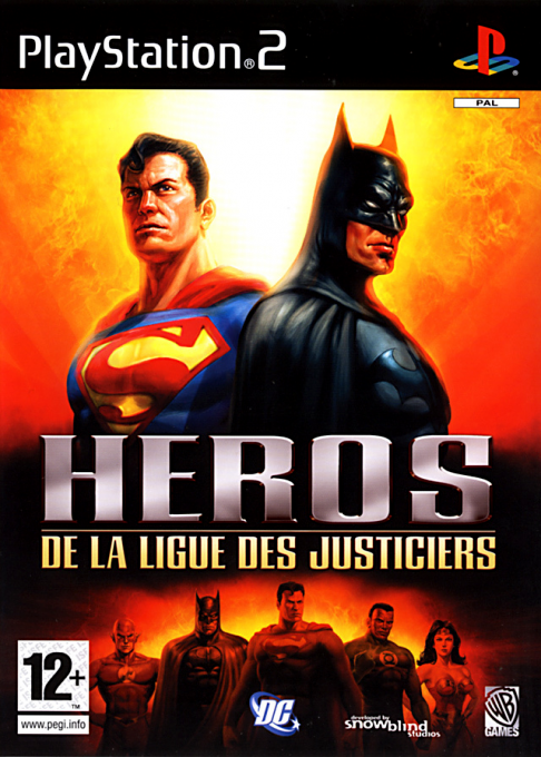Justice League Heroes — box-2D (FR)