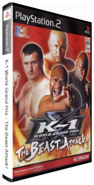 K-1 World Grand Prix - The Beast Attack! — box-3D (JP)