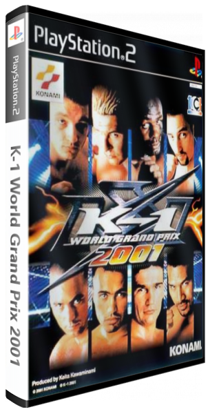 K-1 World Grand Prix 2001 — box-3D (JP)
