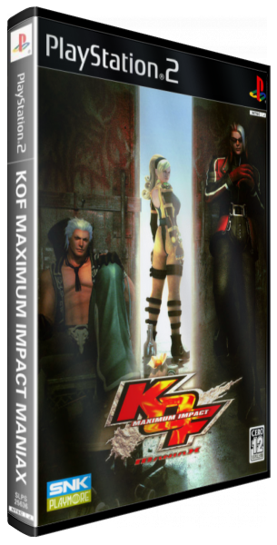King of Fighters - Maximum Impact - Maniax — box-3D (JP)