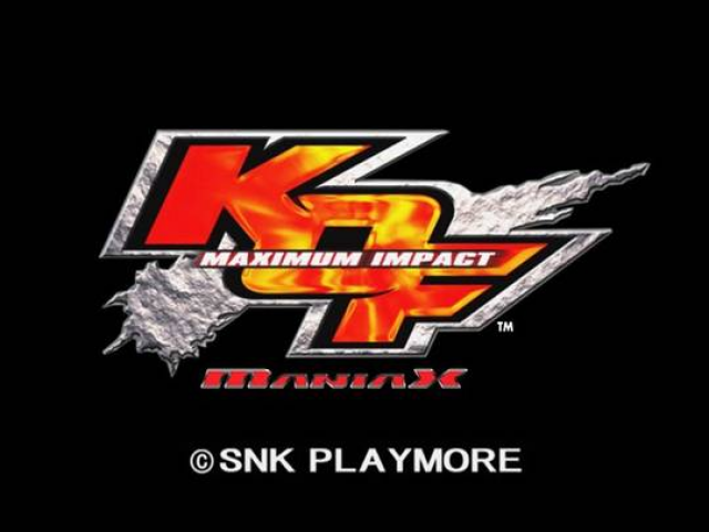 King of Fighters - Maximum Impact - Maniax — sstitle (JP)
