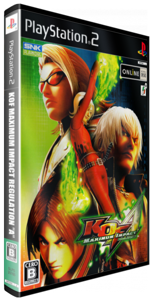 King of Fighters Maximum Impact Regulation A — box-3D (JP)