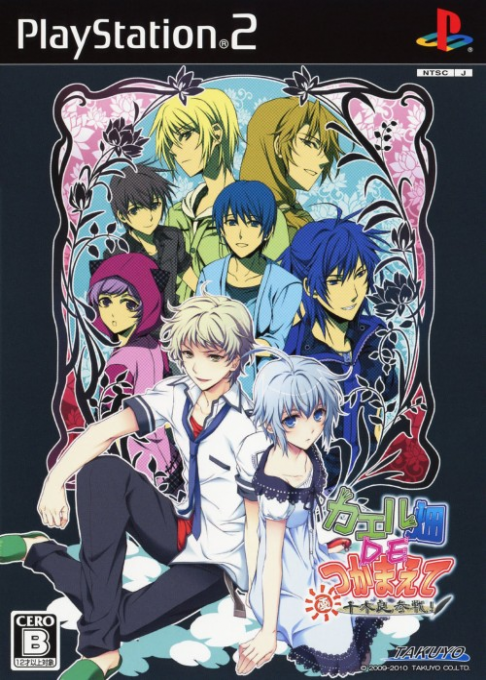Kaeru Batake de Tsukamaete - Natsu Chigira Sansen! box art