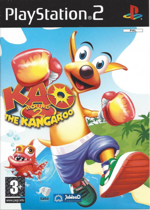 Kao The Kangaroo - Round 2 — box-2D (EU)