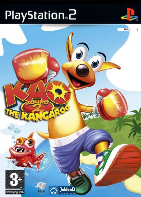 Kao The Kangaroo - Round 2 — box-2D (DE)