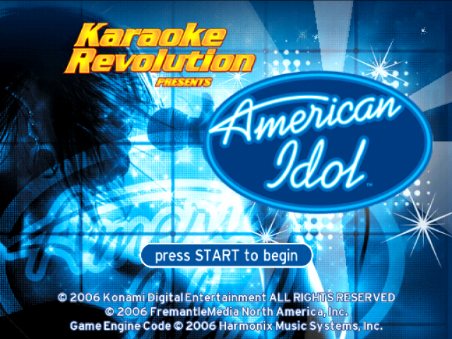 Karaoke Revolution Presents American Idol — sstitle (US)