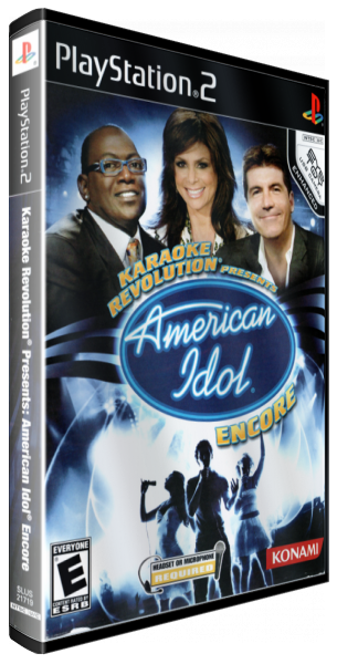 Karaoke Revolution Presents American Idol — box-3D (US)