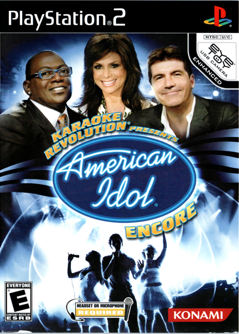 Karaoke Revolution Presents American Idol box art
