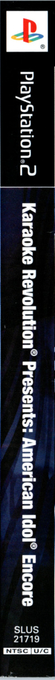 Karaoke Revolution Presents American Idol — box-2D-side (US)