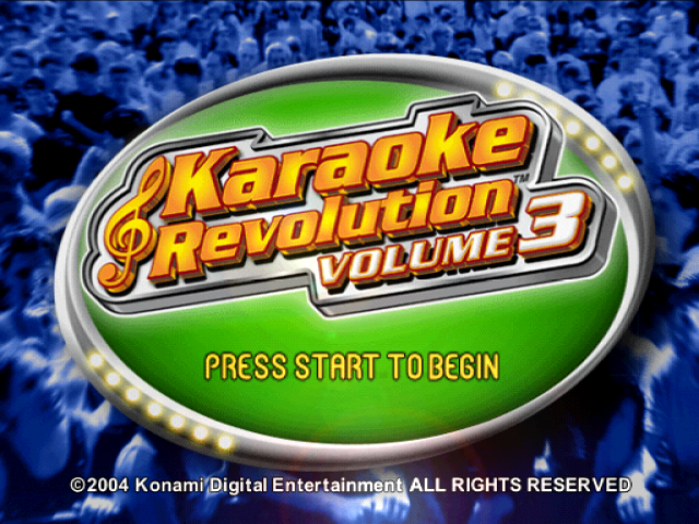 Karaoke Revolution Volume 3 — sstitle (US)