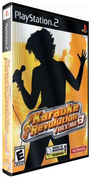 Karaoke Revolution Volume 3 — box-3D (US)