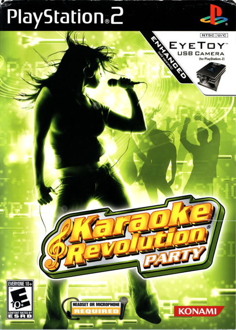 Karaoke Revolution Party box art