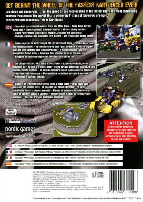 Kart Racer — box-2D-back (EU)