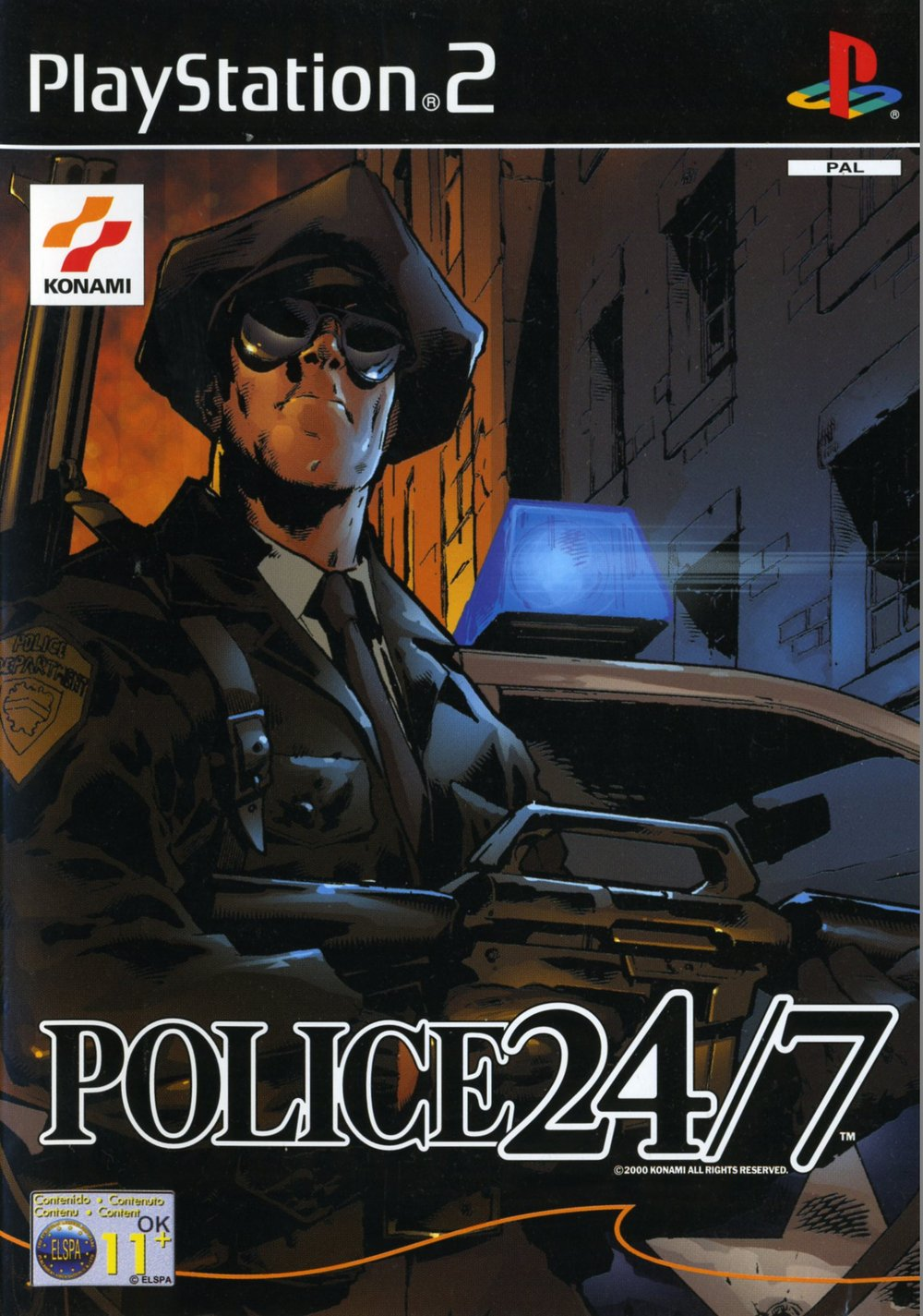 Police 24/7 box art