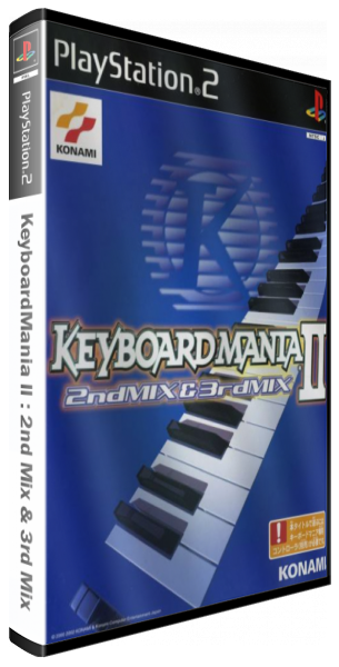 KeyboardMania 2 - 2nd Mix & 3rd Mix — box-3D (JP)
