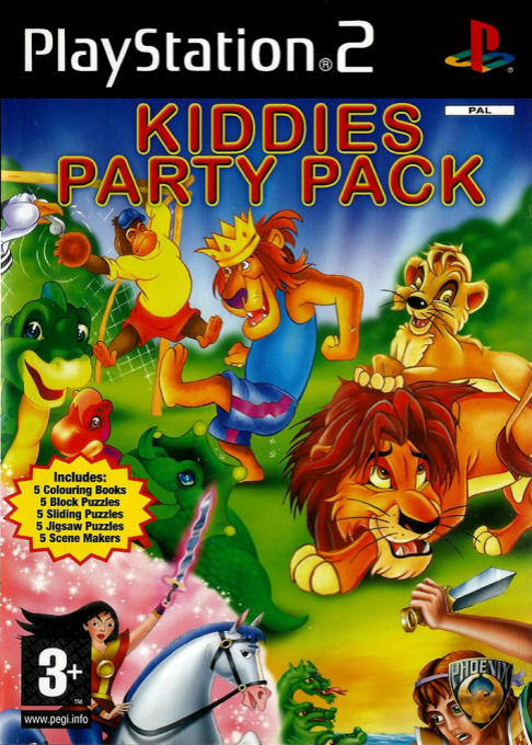 Kiddies Party Pack box art