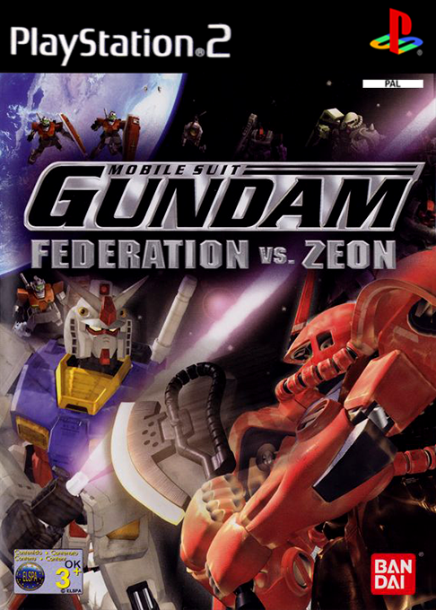 Mobile Suit Gundam - Federation Vs. Zeon — box-2D (EU)