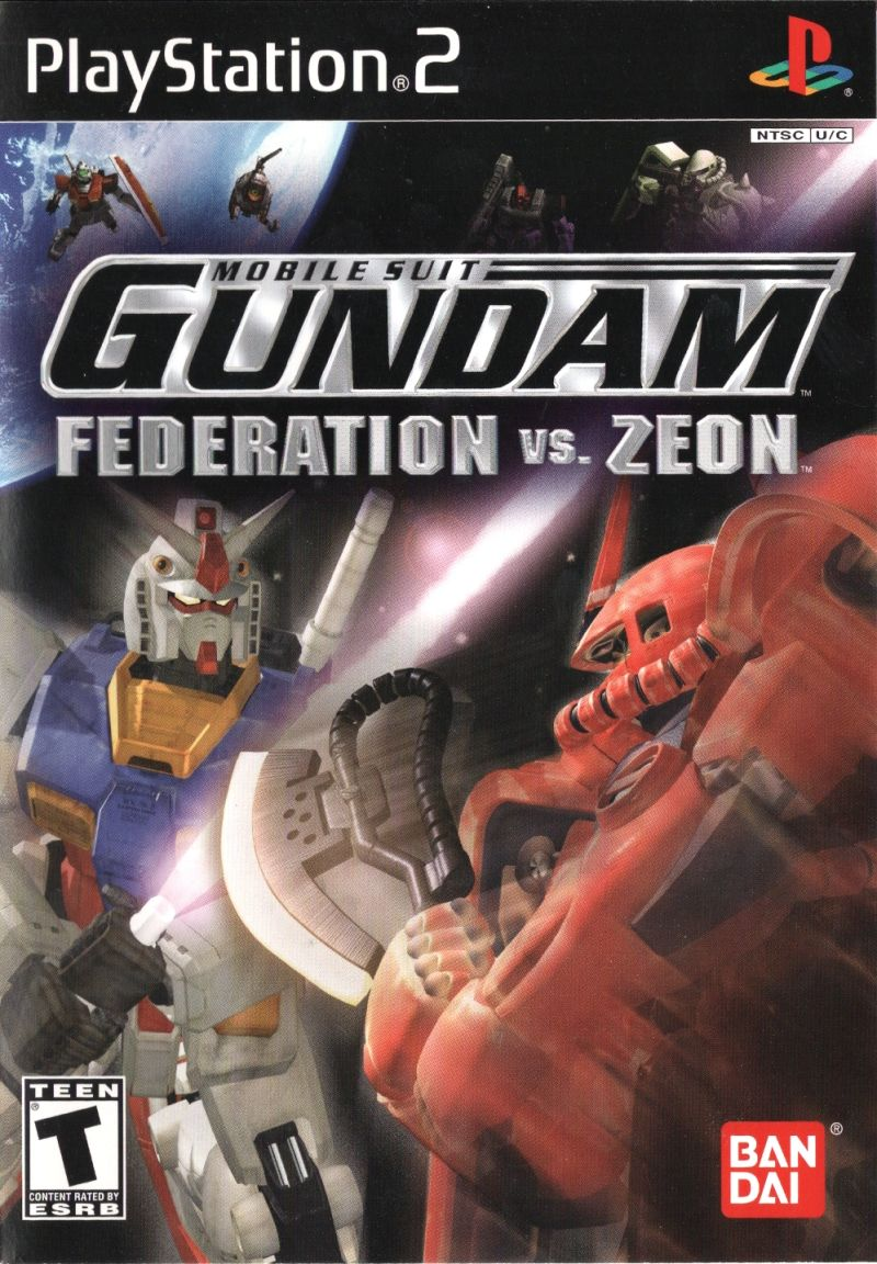 Mobile Suit Gundam - Federation Vs. Zeon box art