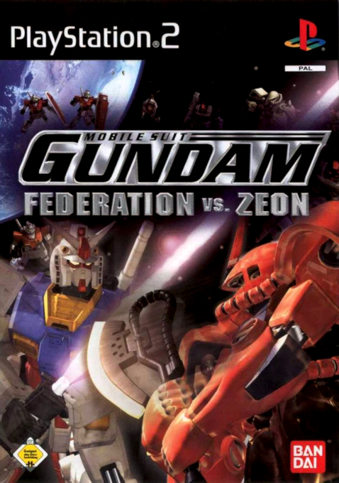 Mobile Suit Gundam - Federation Vs. Zeon — box-2D (DE)
