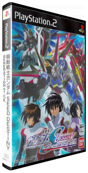 Kidou Senshi Gundam Seed Destiny - Generation Of C.e. — box-3D (JP)