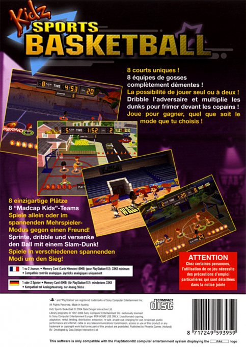 Kidz Sports Basketball — box-2D-back (EU)