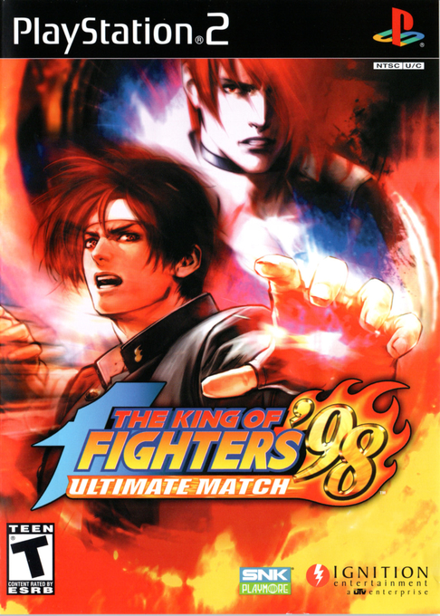 King Of Fighters '98 - Ultimate Match, The box art