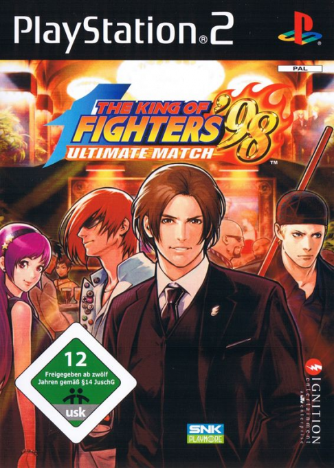 King Of Fighters '98 - Ultimate Match, The — box-2D (DE)