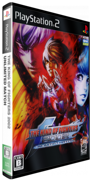 King of Fighters 2002, The - Unlimited Match — box-3D (JP)